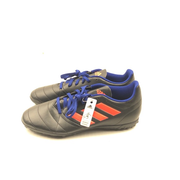 Adidas Women’s Ace 17.4 TF Soccer Shoes Black/Blue - Picture 4 of 6